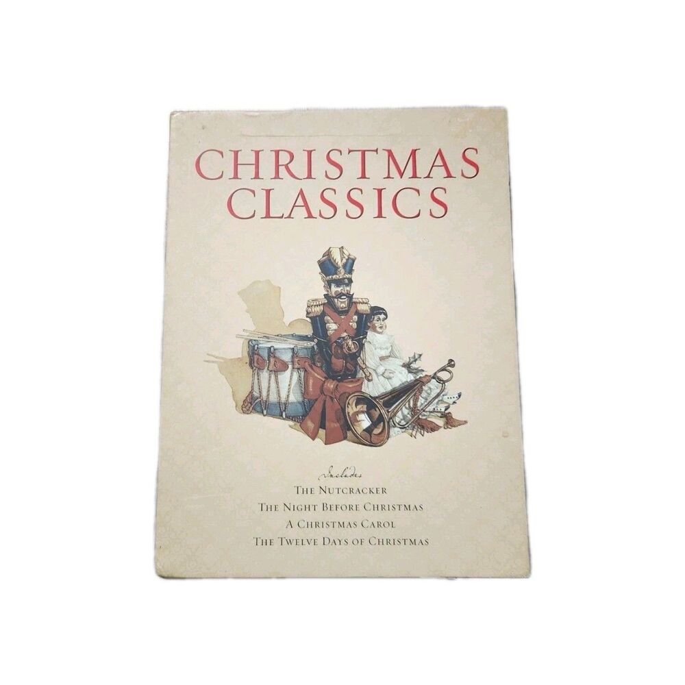 Christmas Classics Hardcover Set Of 4 Running Press Books Case Large Illustrated